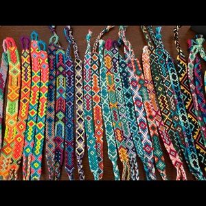 Handmade friendship bracelets!